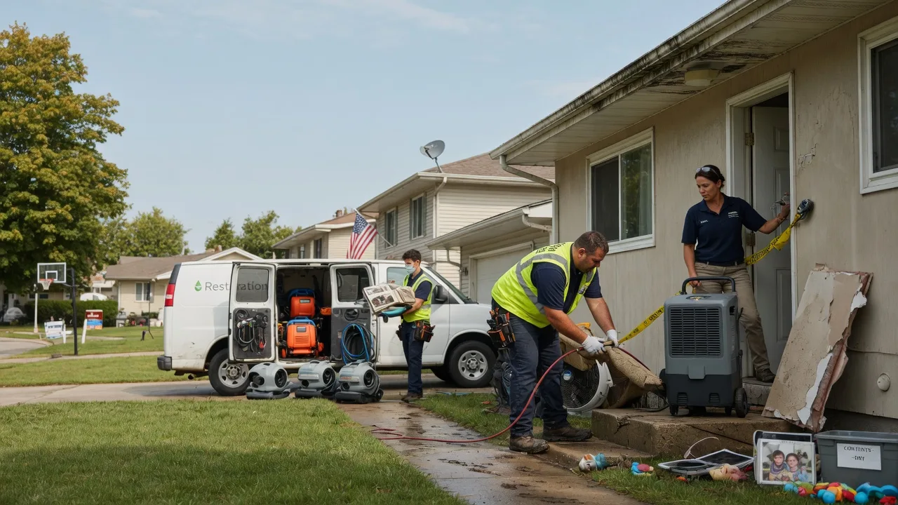 Water Damage Restoration in Flensburg, MN near me
